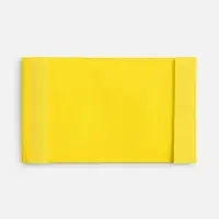 Лейбл тканевый Epsilon, M, желтый