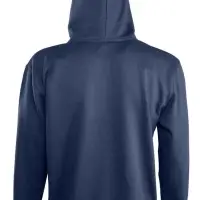 Толстовка мужская на молнии Soul men 290 с контрастным капюшоном, темно-синий, размер S