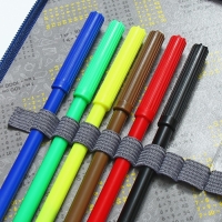 Пенал 2 секции, 125 х 205 мм, с наполнением 23 предмета, Calligrata "Монстрики" ламинированный картон, универсальный Пенал 2 секции, 125 х 205 мм, с наполнением 23 предмета, Calligrata "Монстрики" ламинированный картон, универсальный