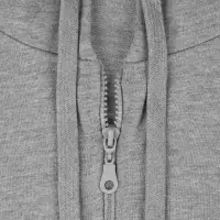 Толстовка на молнии с капюшоном Siverga 2.0, серый меланж, размер M