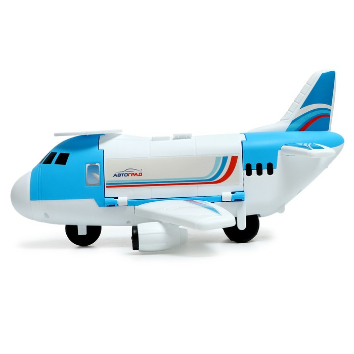 Самолёт - парковка &laquo;Авиабаза&raquo;, с 4 машинками и вертолётом