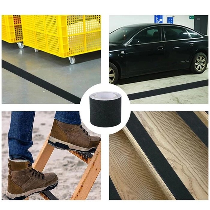 Лента противоскользящая, самоклеящаяся 500&times;5 см