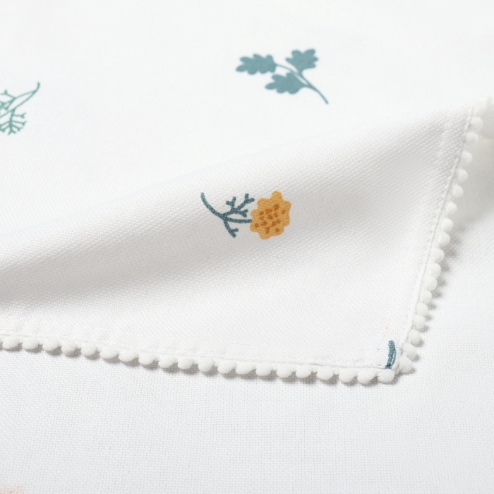 Дорожка Этель "Полевые цветочки" 40х146см, рогожка 176 г/м2, 100% хл