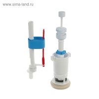 Арматура для смывных бачков "АНИ Пласт" WC4550 Эконом, с нижней подводкой 1/2", шток хром Арматура для смывных бачков "АНИ Пласт" WC4550 Эконом, с нижней подводкой 1/2", шток хром