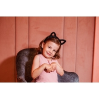 Новый год! Ободок для волос карнавальный «Кошечка», с пайетками Новый год! Ободок для волос карнавальный «Кошечка», с пайетками