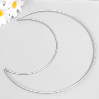 Кольцо металл для изготовления ловца снов "Месяц" 0,28х20х20 см