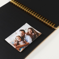 Фотоальбом 30 черных листов "Воспоминания" 31х32,5х3 см Фотоальбом 30 черных листов "Воспоминания" 31х32,5х3 см