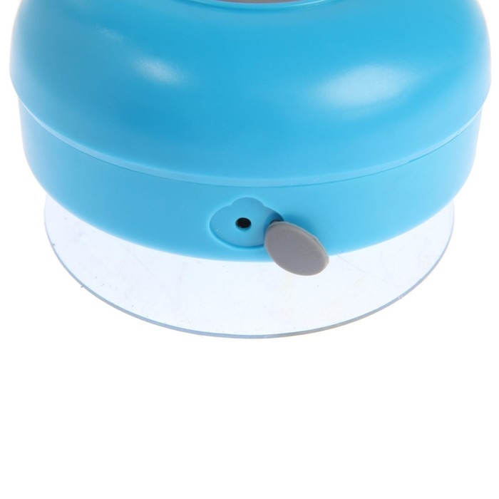 Портативная колонка LuazON LPCK-06, 150 мАч, водостойкая, на присоске, синяя