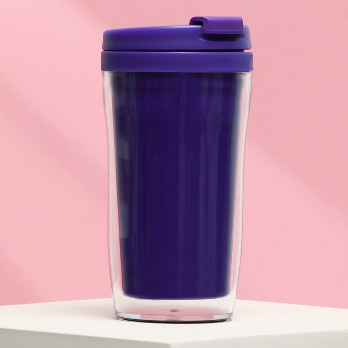 Термостакан &laquo;Вид 5&raquo;, 250 мл фиолетовый