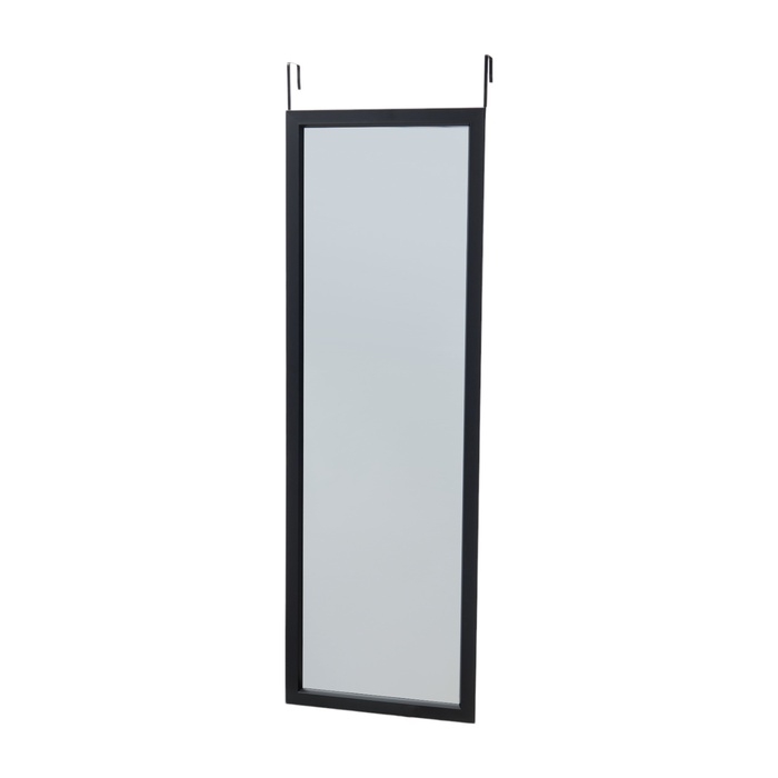 Зеркало дверное, подвесное, 40 х 110 см, чёрное Зеркало дверное, подвесное, 40 х 110 см, чёрное