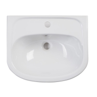 Комплект мебели: Тумба белая + раковина "Уют - 500", 50 х 41,7 х 81 см