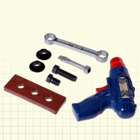 Набор инструментов &laquo;Слесарь&raquo;, 8 элементов, цвет МИКС