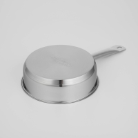 Сковорода &laquo;Общепит&raquo;, d=20 см, h=6 см, корпус 0,6 мм, дно ТРС 3,5 мм, антипригарное покрытие, индукция