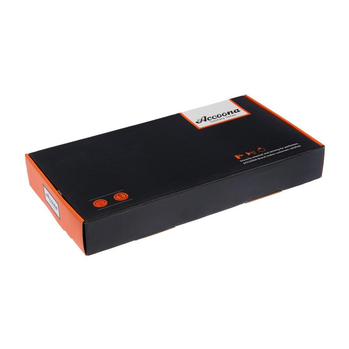 Cмеситель для кухни Accoona A4490AT-3, однорычажный, высокий излив, латунь, серый графит