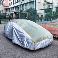 Тент автомобильный с защитой 5 мм, от града, снега, полиэстер, XL, 530&times;180&times;120