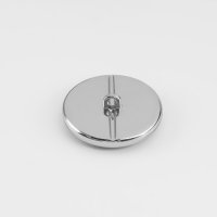 Пуговица металлическая на ножке «Витраж», декоративная, d = 25 мм, цвет белый/чёрный, оранжевый/серебряный Пуговица металлическая на ножке «Витраж», декоративная, d = 25 мм, цвет белый/чёрный, оранжевый/серебряный