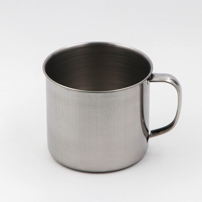 Кружка из нержавеющей стали, 500 мл, d=9.5 см Кружка из нержавеющей стали, 500 мл, d=9.5 см