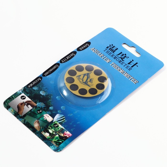 Термометр аквариумный, d-50 мм Термометр аквариумный, d-50 мм