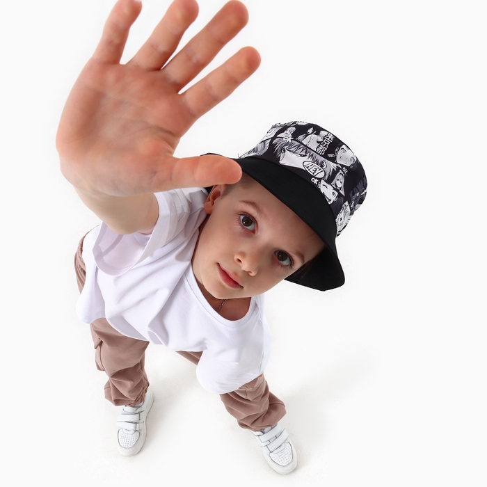 Панама детская для мальчика Hey, аниме, р-р 54