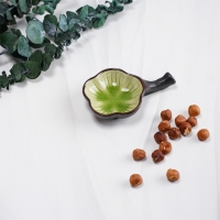 Соусник керамический &laquo;Таллула&raquo;, 11,5&times;7,5&times;3 см, цвет зелёный