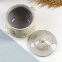 Супница "Орнамент" 1,65л / 17,5х21,5х19см, сумерки Супница "Орнамент" 1,65л / 17,5х21,5х19см, сумерки