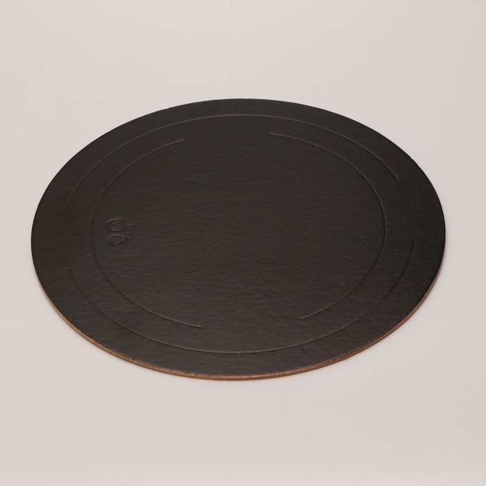 Подложка усиленная 28 см, черно - белая, 3,2 мм, набор 5 шт Подложка усиленная 28 см, черно - белая, 3,2 мм, набор 5 шт