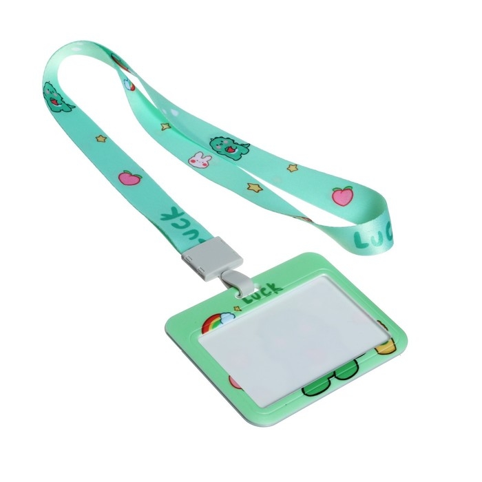 Бейдж горизонтальный 10 х 7,8 см, внутренний размер 5,2 х 8,2 см, лента 42 см, с рисунком Дино Бейдж горизонтальный 10 х 7,8 см, внутренний размер 5,2 х 8,2 см, лента 42 см, с рисунком Дино