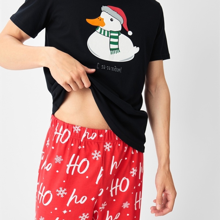 Пижама мужские KAFTAN "С га-га годом", р.56