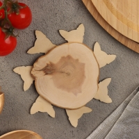 Подставка под горячее "Чихуахуа" D=12, можжевельник