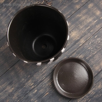 Горшок цветочный "Зебра" № 4 Высокий овал, 2,6 л Горшок цветочный "Зебра" № 4 Высокий овал, 2,6 л