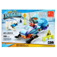 Конструктор Арктика &laquo;Снегоход&raquo;, 59 деталей