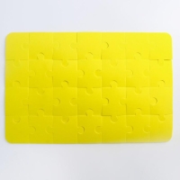 Мягкий пазл для малышей раскраска &laquo;Африка&raquo;, размер 50х33 см, 28 деталей, Крошка Я