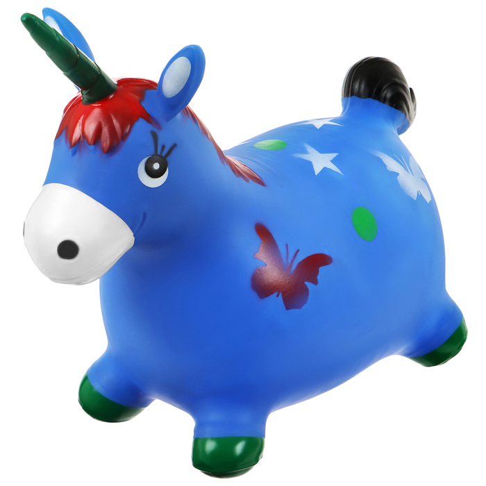 Попрыгун ZABIAKA &laquo;Единорог&raquo;, h=50 см, 1300 г, цвет МИКС
