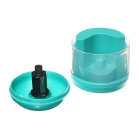 Точилка электрическая (батарейки в комплект не входят).работает от 2-х АА батареек Бирюзовый Точилка электрическая (батарейки в комплект не входят).работает от 2-х АА батареек Бирюзовый