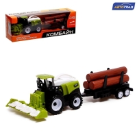 Комбайн инерционный «Фермер», с прицепом Комбайн инерционный «Фермер», с прицепом