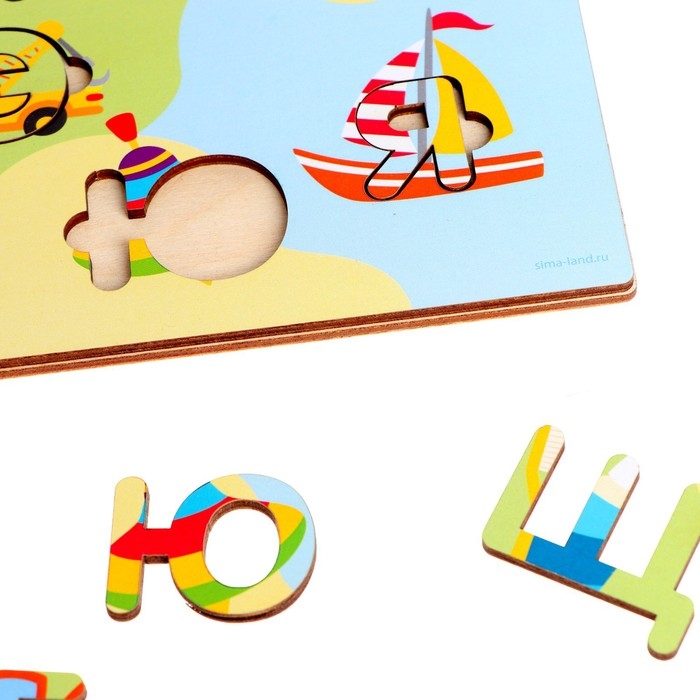 Головоломка. Алфавит-невидимка &laquo;&lrm;Машинки&raquo;