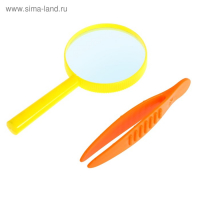 Набор для исследований «Юный биолог», для ловли насекомых, цвета МИКС Набор для исследований «Юный биолог», для ловли насекомых, цвета МИКС