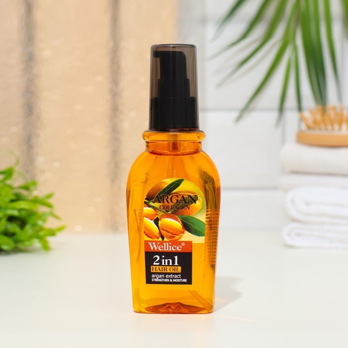 Профессиональное масло для волос с арганой 2 в 1, 120 мл Профессиональное масло для волос с арганой 2 в 1, 120 мл