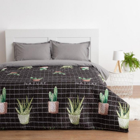 Покрывало евро Экономь и Я &laquo;Кактусы&raquo; 200х210&plusmn;5см