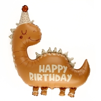 Шар фольгированный 33" &laquo;Шоколадный динозавр&raquo;