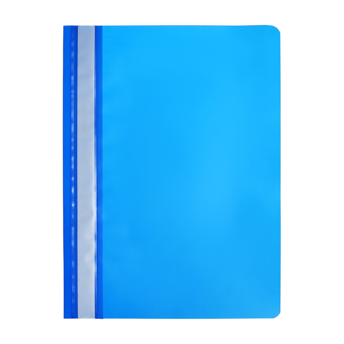 Набор папок-скоросшивателей А4, 10 штук, Calligrata, 160 мкм, с прозрачным верхом, МИКС