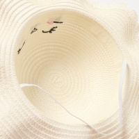 Шляпа для девочки MINAKU, р-р 50, цвет молочный Шляпа для девочки MINAKU, р-р 50, цвет молочный