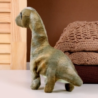 Мягкая музыкальная игрушка &laquo;Динозаврик&raquo;, 20 см, цвет тёмно-зелёный