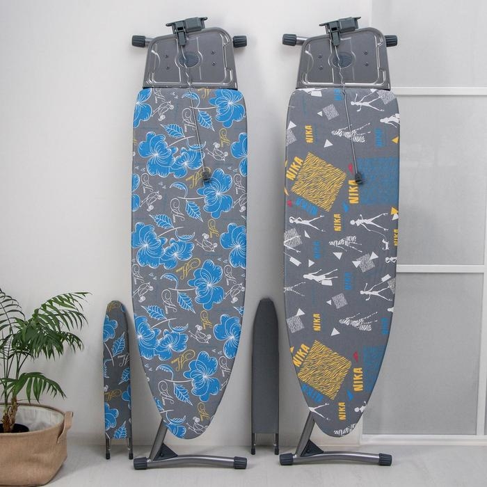 Доска гладильная Nika &laquo;Ника 11 тефлон&raquo;, 123&times;40 см, регулируемая высота до 100 см, рисунок микс