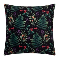 Наволочка декоративная Этель &laquo;Папоротник&raquo; 40х40 см, 100% п/э, велюр