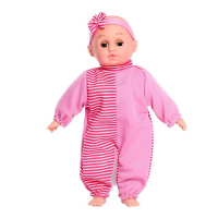 Пупс мягконабивной «Саша» звуковые эффекты, в костюме, цвета МИКС Пупс мягконабивной «Саша» звуковые эффекты, в костюме, цвета МИКС