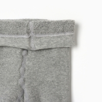 Колготки детские махровые Крошка Я BASIC 74-80 см, серый