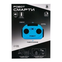 Робот радиоуправляемый &laquo;Минибот&raquo;, световые эффекты, цвет чёрный