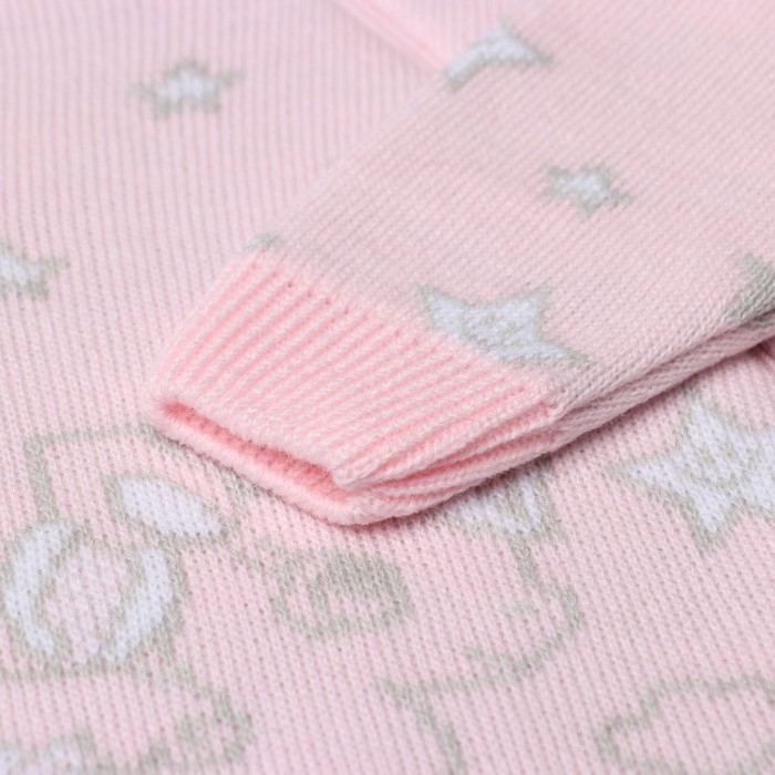 Комбинезон детский, цвет розовый, рост 74-80 см