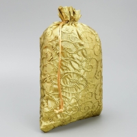 Мешочек подарочный парча «С Новым Годом», 20 х 30 см +/- 1.5 см, Новый год Мешочек подарочный парча «С Новым Годом», 20 х 30 см +/- 1.5 см, Новый год